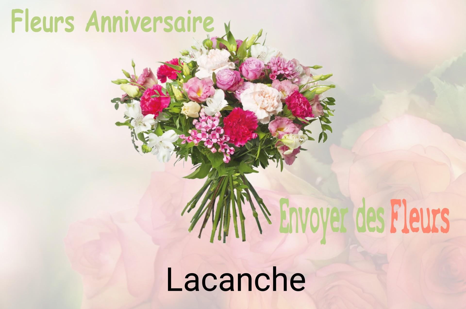 Bouquet de fleurs d’anniversaire livré à Lacanche