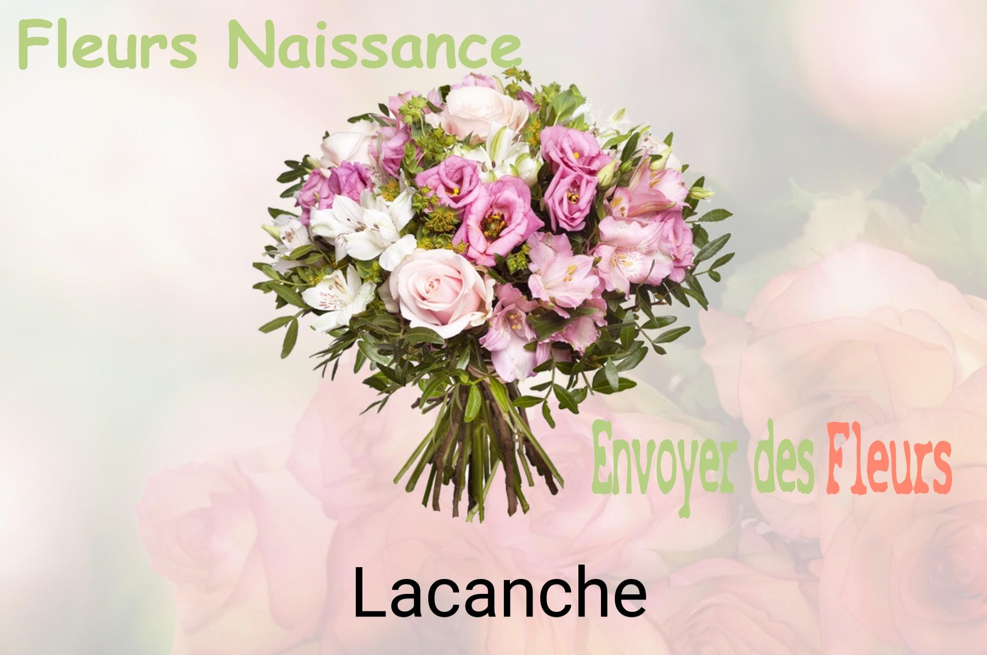 Bouquet de fleurs de naissance livré à Lacanche